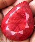   SIZE 71 35Ct NATURAL BLOOD RED RUBY PRECIOUS OVAL CUT AFRICAN GEMSTONE