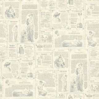 WALLPAPER SAMPLE Ladies Victorian Vintage Ads