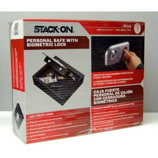 NEW Stack On PS 5 B Personal Safe Drawer Gun Safe w/Biometric Lock