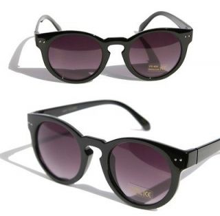Key hole Round Wayfare Vintage Designer Inspired Sunglasses p3 Gloss 