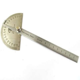   Protractor Round Head Angle Finder Craftsman Rule Ruler Machinist Tool