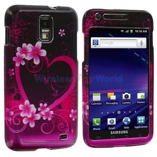 Purple Love Case Cover for Samsung At&t Galaxy S2 Skyrocket i727