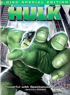 The Hulk DVD, 2003, 2 Disc Set, Full Frame Includes LAND OF THE LOST 