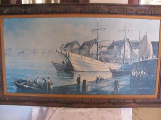 Andres Orpinas Canvas Reproduction 55 X 33 in.