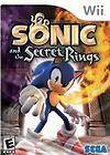 Nintendo Wii Sonic and the Secret Rings Video Game New Sealed Sega