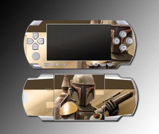   Wars Jango Boba Fett game Decal SKIN #10 Sony PSP Playstation 1000