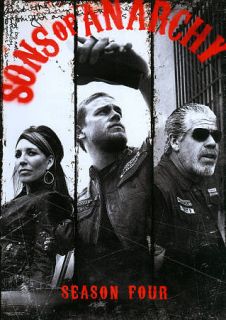 Sons of Anarchy Season 4 (DVD, 2012, 4 Disc Set)
