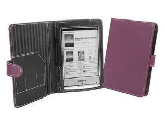   Up Purple Book Style Leather Case for Sony PRS T1 / PRS T2 eReader