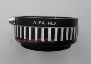   Lens Adaptor To Sony NEX E mount Camera NEX 3 NEX 5 NEX 7 NEX VG10