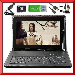 10 Android 4.0 Tablet Flytouch 6 24GB 1GB DDR3+Keyboard Case+HDMI+Car 
