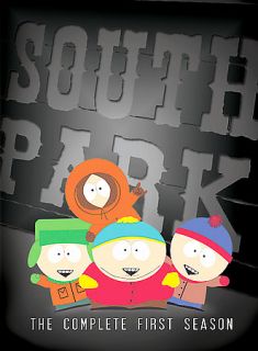 South Park   The Complete First Season DVD, 2002, 3 Disc Set