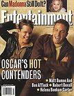   Damon, Ben Affleck, Madonna   February 13, 1998 Entertainment Weekly