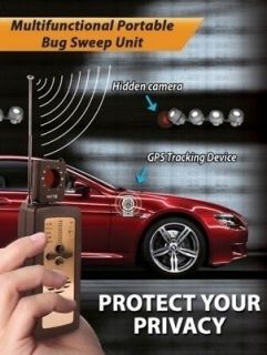 Spy Matrix PRO SWEEP Professional Bug Detector for Wire Taps & GPS 