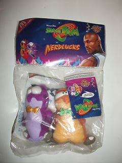   New NIP McDonalds 1996 Warner Bros. Space Jam Nerdlucks Plush Toy