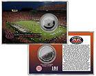 Auburn Tigers Jordan Hare Stadium Silver Coin Card Limited Edition