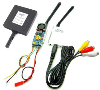 8Ghz A/V Transmitter&Re​ceiver FPV 500mW 4.0Km + Range for Rc Airp 