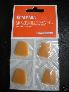 Yamaha mouthpiece patch pack of 4 alto tenor and clarin