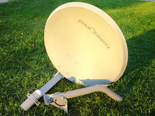 Star Choice stacked 60cm dish starchoice shaw direct
