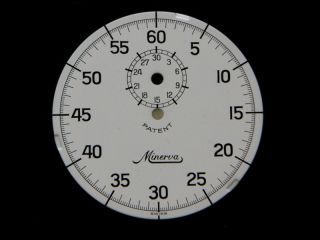 minerva stopwatch in Jewelry & Watches
