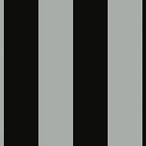 Silver and Black Striped Wallpaper (2.5 wide)