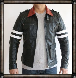 Alex Mercer Prototype Original style Black Leather Stylish Jackets