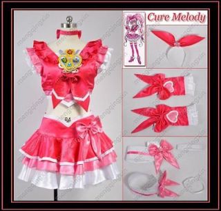 Suite Precure Cure Melody Cosplay Costume Custom Any Size