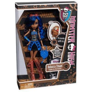   Monster High Doll   ROBECCA STEAM   Brand New In Box   FAST Shipping