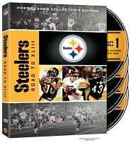   to Super Bowl XLIII Pittsburgh Steelers DVD, 2009, 4 Disc Set