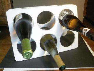 21 Wine Glass Stemware Rack Wooden Holder New Wood Wine Bottle Wall 