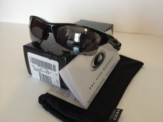 NEW Oakley Half Jacket 2.0 XL Sunglasses Polished Black Black Iridium 