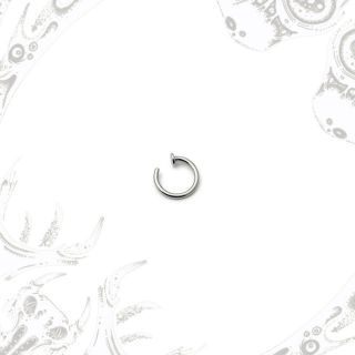 BODY    Surgical Steel Open Nose Ring    JEWELLERY