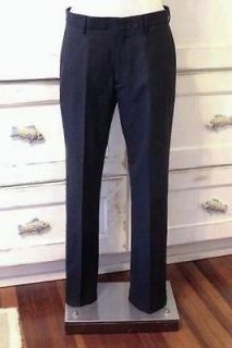 JCrew Italian Wool Slim Fit Ludlow Suit Pants $225 Black 32 30 Loro 