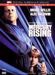 Mercury Rising DVD, 1999, DTS Surround