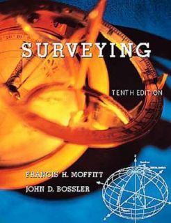 Surveying by Francis H. Moffitt and John D. Bossler 1997, Paperback 