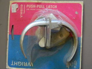 Wright Push Pull Latch For A Wood Screen Door   VW8119