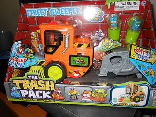 NEW TRASH PACK STREET SWEEPER WITH 2 EXCLUSIVE TRASHIES