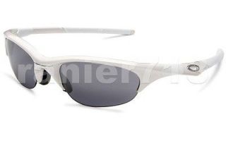 NEW Oakley Half Jacket Sunglasses Pearl/Black Iridium Asian