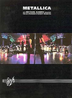 Metallica   S M with the San Francisco Symphony Orchestra DVD, 2000, 2 
