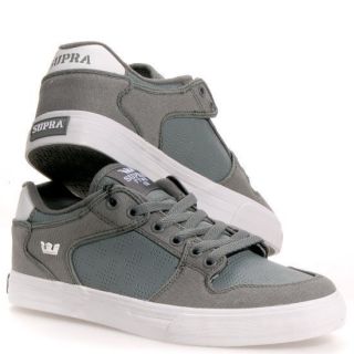 Supra Mens Vaider Low Leather Skate Casual Skate Shoes