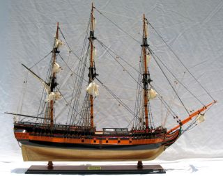HMS SUPPRISE   Wooden Model Ship New