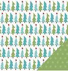 Three Bugs North Pole Christmas Trees 12x12paper