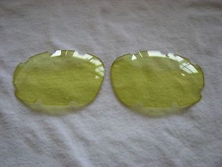 OAKLEY SPLIT JACKET VENTED YELLOW REPLACEMENT LENSES 43 329 SAFETY 