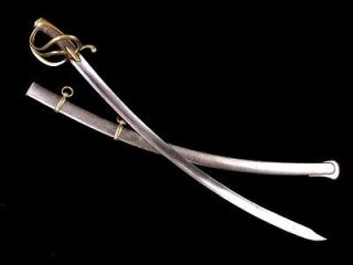 NICE FRENCH OFFICER LIGHT CAVALRY SWORD EARLY 19TH CENTURY