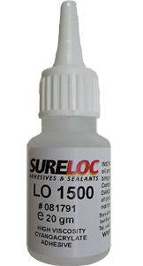 Sureloc SUPER GLUE cyanoacrylic adhesive thick 20grams