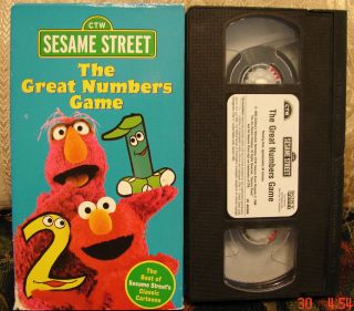 sesame street vhs in VHS Tapes