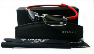 TAG HEUER ROUGE TH 5201 C 03 003 S.58 RX GLASSES RIMLESS RED 