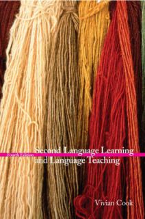 Second Language Learning and Language Teaching by Vivian J. Cook 