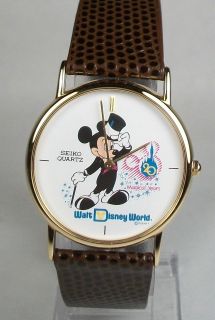 mens seiko mickey mouse watch in Jewelry & Watches