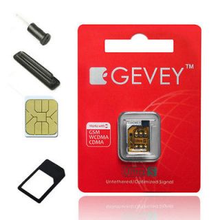 Gevey Ultra S Multi Network CDMA GSM Unlocks iPhone 4S iOS 5.1.1/5.1/5 