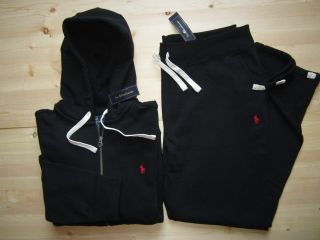   Lauren Full Zip Fleece Hoodie & Sweatpant in Size(s) XL,XXL in Black